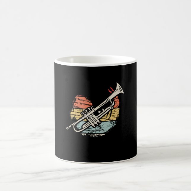 Caneca De Café Trompete Vintage (Centro)