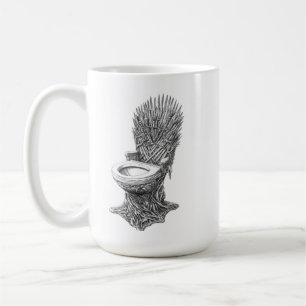 Caneca De Café Trono de Ferro Vaso Sanitário – Divertido Game of