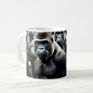 Caneca De Café Tropa de Gorilas