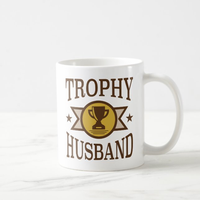 Caneca De Café Trophy Husband (Direita)