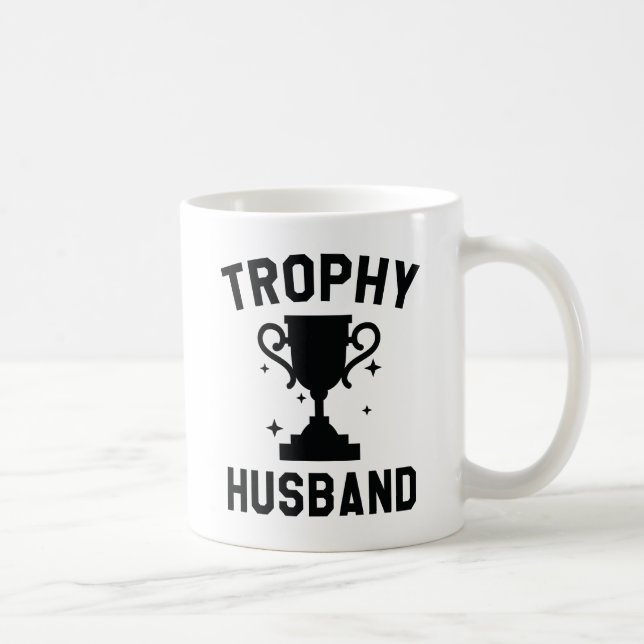 Caneca De Café Trophy Husband (Direita)