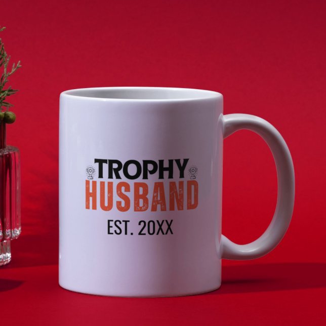 Caneca De Café Trophy Husband Mug: O presente perfeito para ele (Trophy Husband Mug: The Perfect Gift for Him)