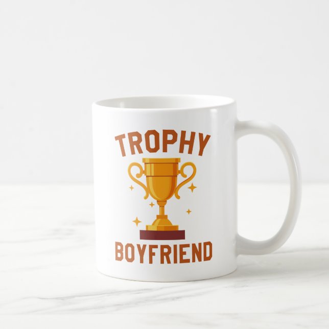 Caneca De Café Trophy Namorado (Direita)