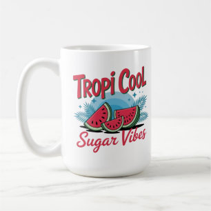 Caneca De Café Tropi Cool Sugar Vibes