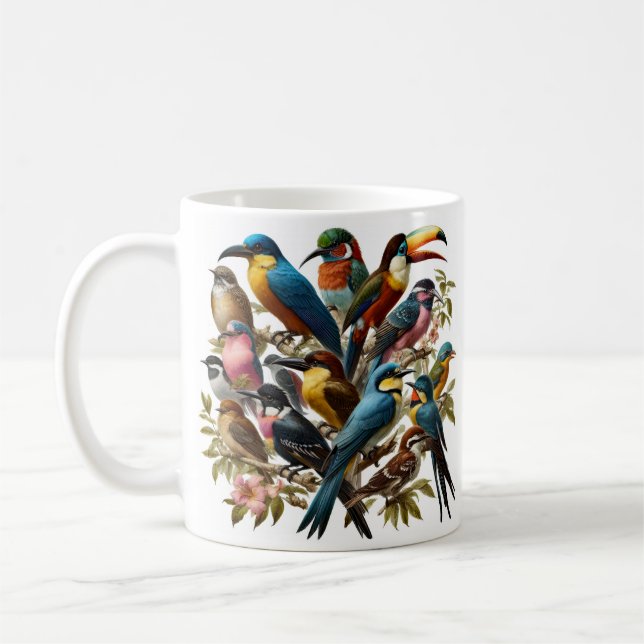 Caneca De Café Tropical (Esquerda)