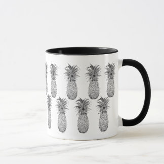Caneca de café tropical do amor