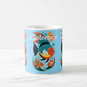Caneca De Café Tropical Fish Assortion Thunder_Cove