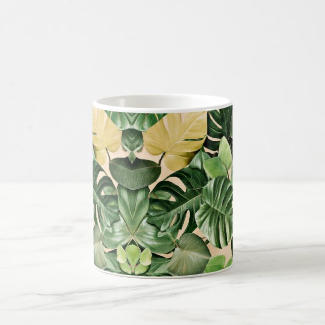 Caneca De Café Tropical/Havaiana/Folha (Centro)