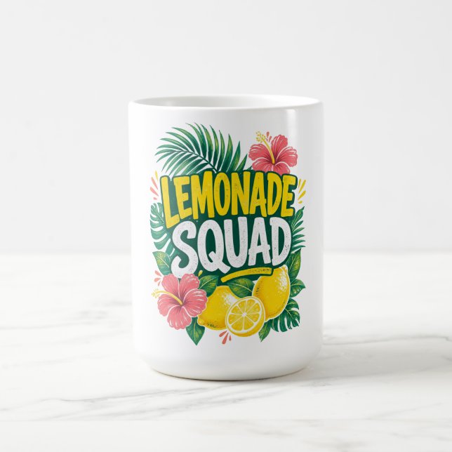 Caneca De Café Tropical Lemonade Squad Verão (Centro)