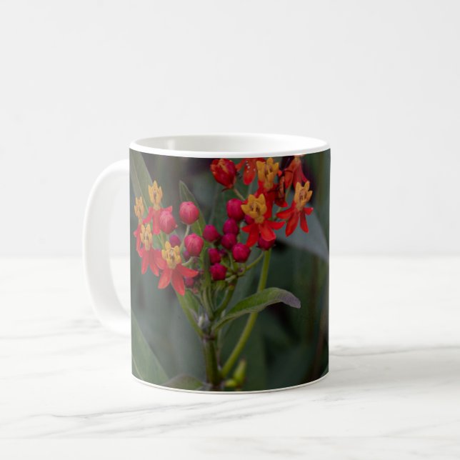 Caneca De Café Tropical Milkweed (Frente Esquerda)