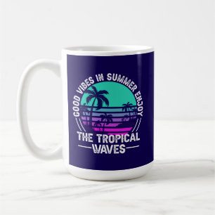 Caneca De Café Tropical Summer Vibes-82646