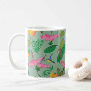 Caneca De Café Tropical Themed Mug
