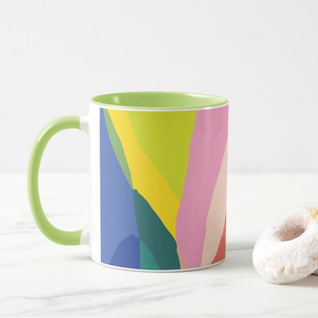 Caneca de café Tropical Vibes (Com Donut)