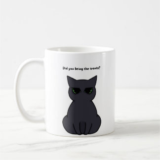 Caneca De Café "Trouxe os Tratamentos?" Gato Engraçado
