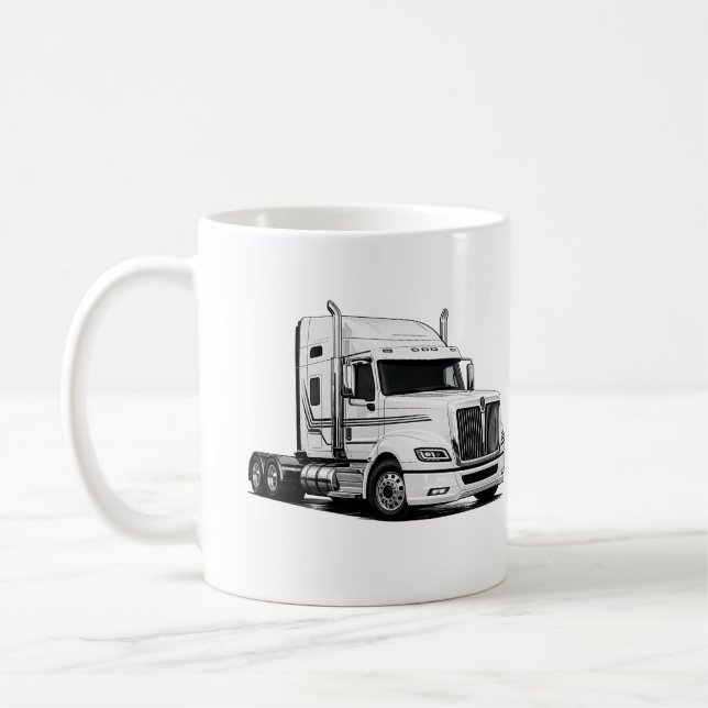 Caneca De Café Truck  (Esquerda)