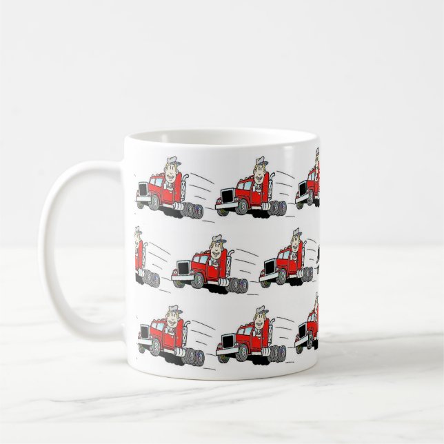 Caneca De Café Truck Driver Mug (Esquerda)
