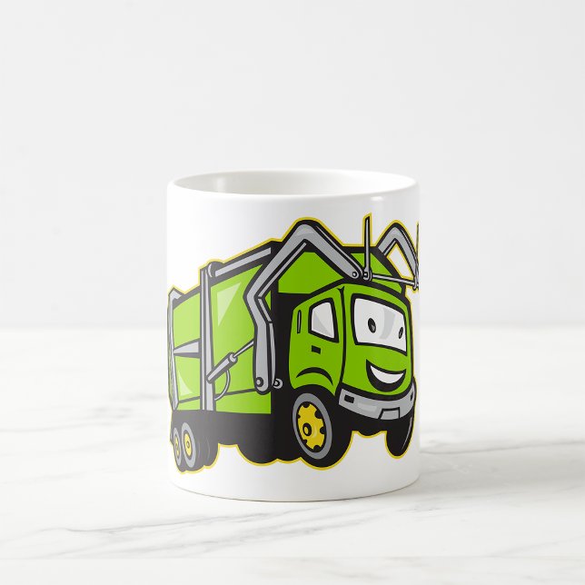 Caneca De Café Truck Mug verde (Criador carregado)
