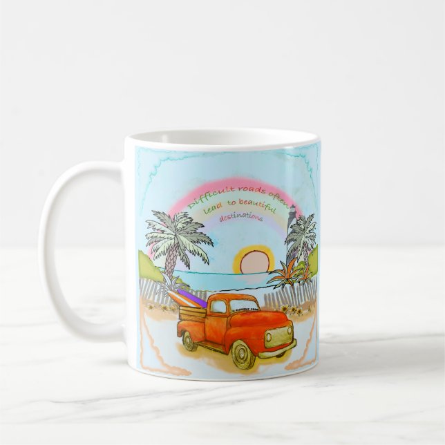 Caneca De Café Truck Surfer  Lighthouse mug (Esquerda)