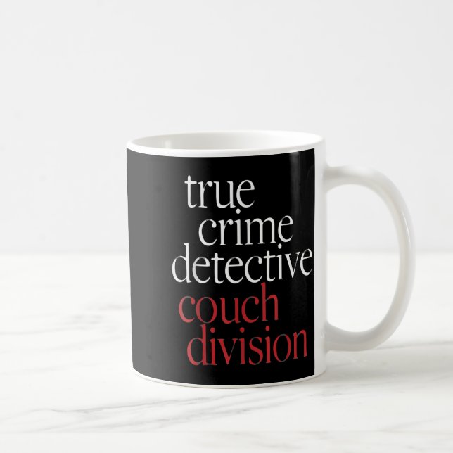 Caneca De Café True Crime Detective Couch Di  (Direita)