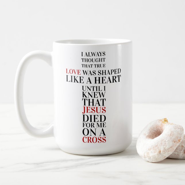 Caneca De Café True love (Com Donut)