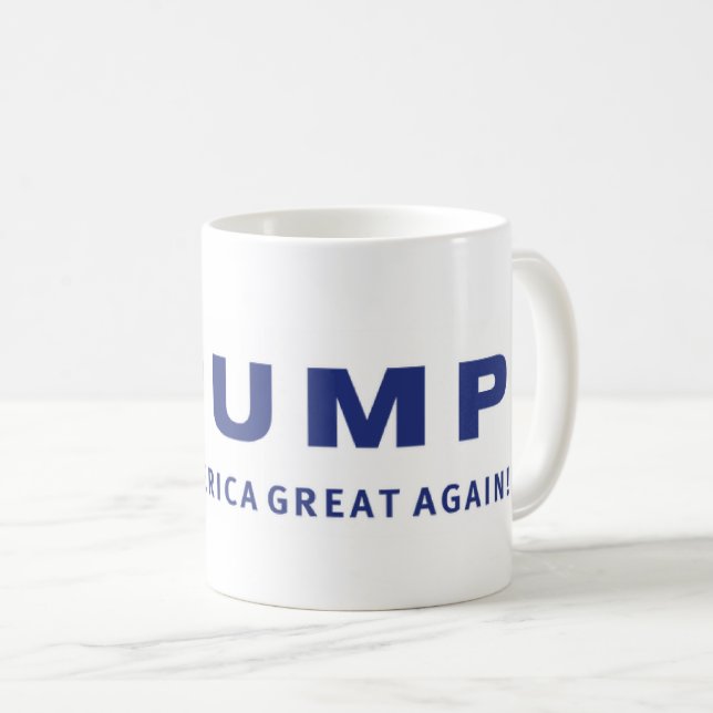 Caneca De Café Trump 2024 (Frente Esquerda)