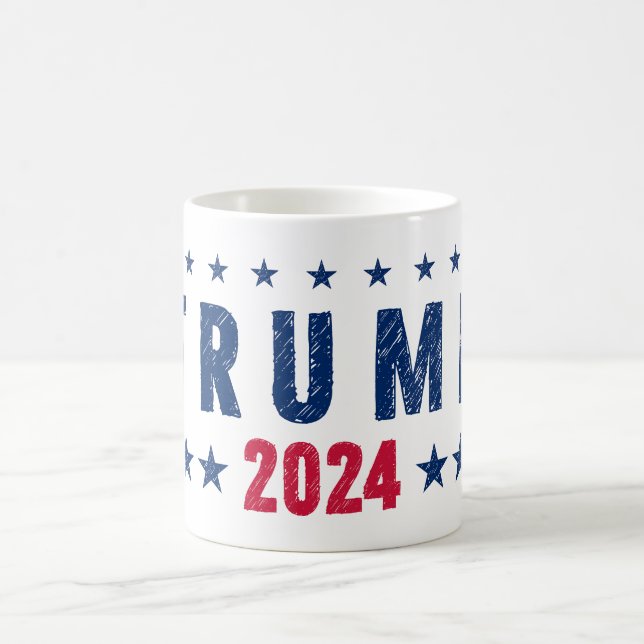 Caneca De Café Trump 2024 (Centro)