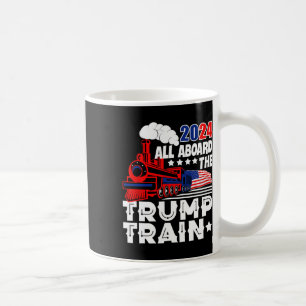 Caneca De Café Trump 2024 A Bordo Do Trem De Trump Nos Estados Un