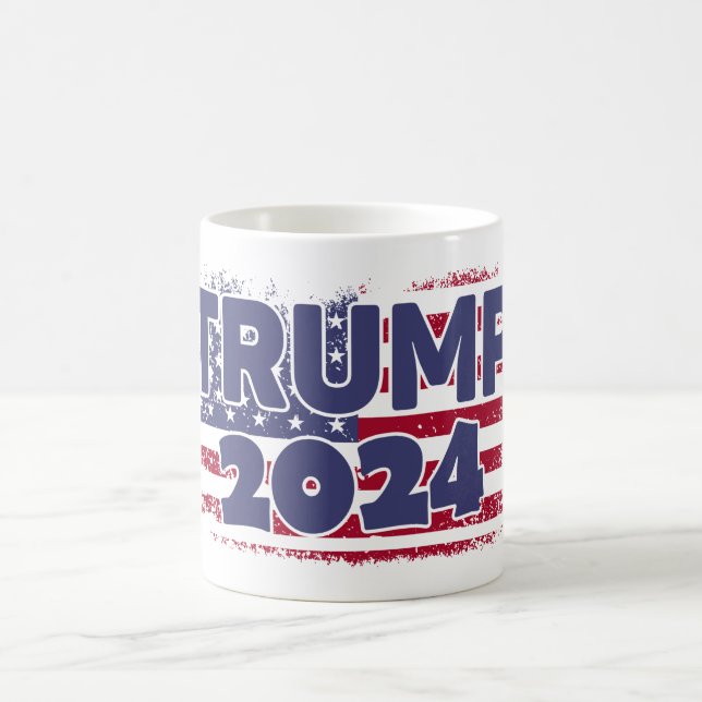 Caneca De Café Trump 2024 America (Centro)