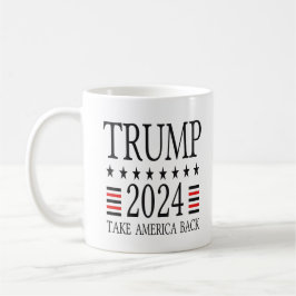 Caneca De Café Trump 2024 Campaign Mug