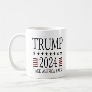 Caneca De Café Trump 2024 Campaign Mug
