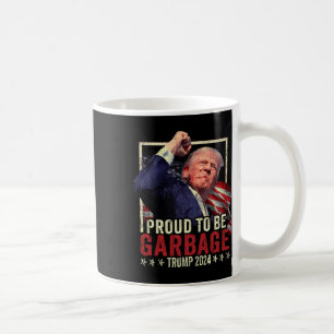 Caneca De Café Trump 2024 Eleições Orgulhosas Para Votar O Lixo T