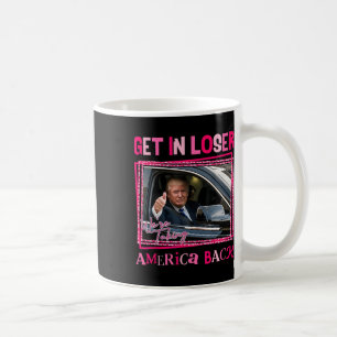 Caneca De Café Trump 2024 Entra Em Perdedor Estamos Levando A Amé