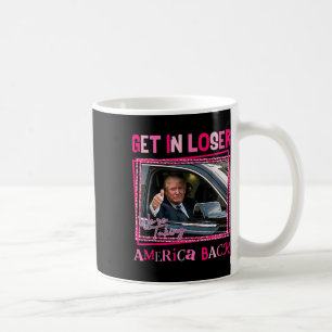 Caneca De Café Trump 2024 Entre em Perdedor Estamos Retomando a A