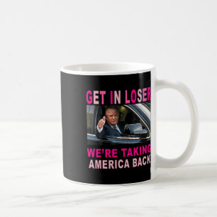 Caneca De Café Trump 2024 Entre em Perdedor Estamos Retomando a A