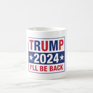 Caneca De Café Trump 2024 Eu voltarei