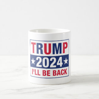 Caneca De Café Trump 2024 Eu voltarei