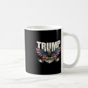 Caneca De Café Trump 2024 Flag Toma América Byck Men Women Donald