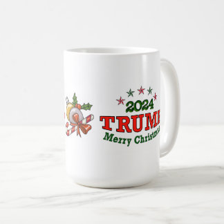 Caneca De Café Trump 2024 Merry Christmas Coffee Mug