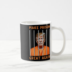 Caneca De Café Trump 2024 Na Prisão
