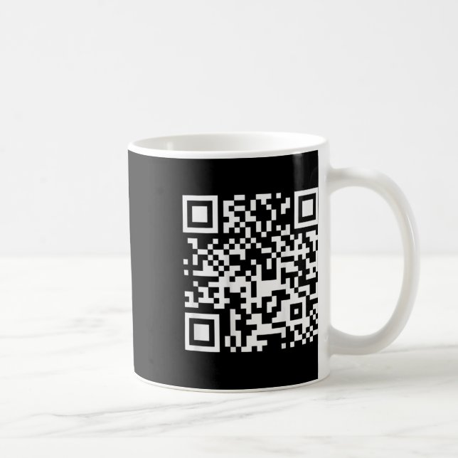 Caneca De Café Trump 2024 Qr 4547 Tee Trump Dancing Code 1 (Direita)