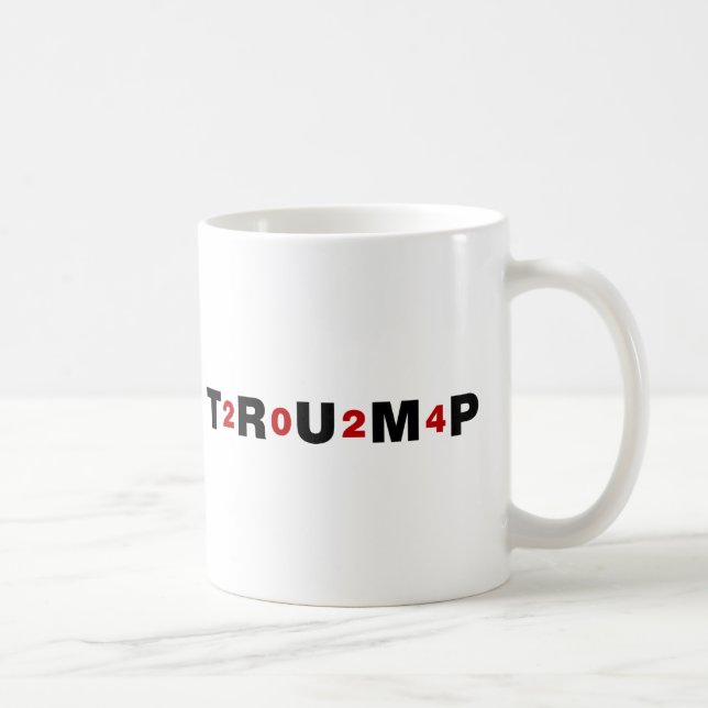 Caneca De Café Trump 2024 Red (Direita)