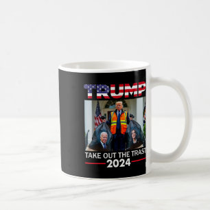 Caneca De Café Trump 2024 Tire O Lixo Engraçado Garbyge