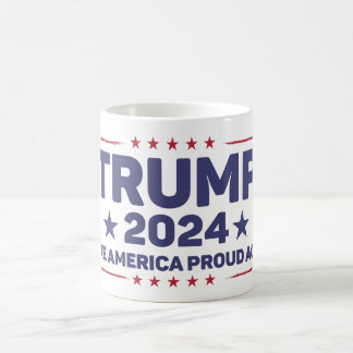 Caneca De Café Trump 2024 - Torne a América Orgulhosa Novamente