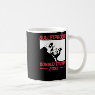 Caneca De Café Trump 2024 Trump Rally Trump Ear Donald Trump Pres
