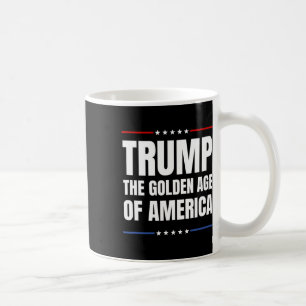 Caneca De Café Trump 2025 A Idade Ouro Dos Americanos