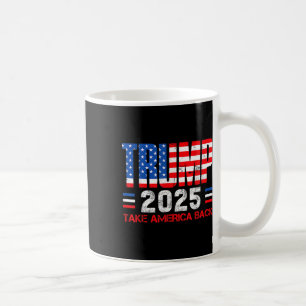 Caneca De Café Trump 2025 Leva A América Byck 47º Presidente De N