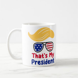 Caneca De Café Trump 47 - Esse é o meu presidente