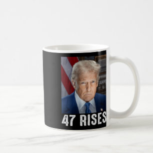 Caneca De Café Trump 47 Sobe Foto da posse de Donald Trump 
