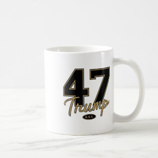 Caneca De Café Trump 47 Trump 2024 Conservador Republicano 47 Tru