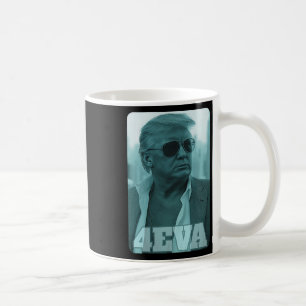Caneca De Café Trump 4eva Presidente Trump 4eva